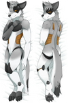 Clockwork Dakimakura Body Pillow Case