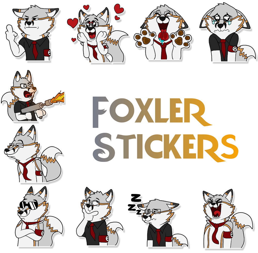 Foxler Stickers