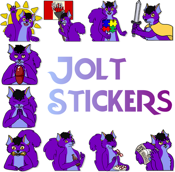 Jolt Stickers
